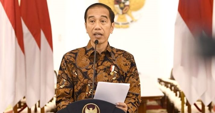 Presiden Jokowi : Saatnya Saling Tolong Menolong, Bersatu Padu, dan Gotong Royong