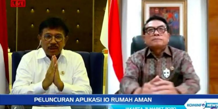 Pemerintah Luncurkan Aplikasi 10 Rumah Aman Atasi Corona