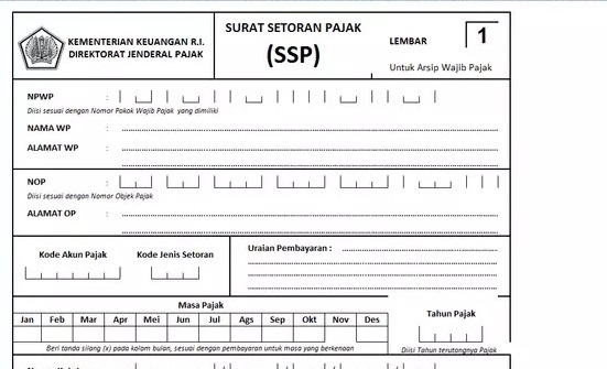 Seperti Ini Peraturan Terbaru Surat Setoran Pajak