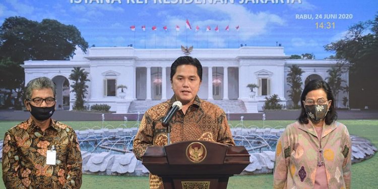 Erick Thohir: Penempatan Uang Negara pada Himbara untuk Pemulihan Ekonomi