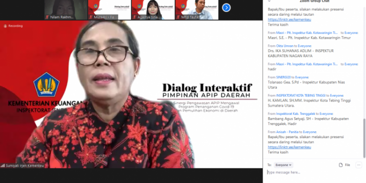 Pengawasan Dana Covid-19 Dilakukan Pemerintah Pusat dan Daerah