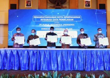 DJP dan PT Pupuk Indonesia Integrasikan Data Perpajakan