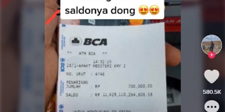 Viral Pamer Saldo Rp11 Triliun di TikTok Dikomentari DJP