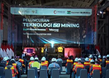 Presiden Jokowi Luncurkan 5G Mining Pertama di Asia Tenggara