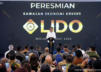 Resmikan KEK Lido, Presiden Jokowi: Pembangunan Infrastruktur Bawa Manfaat Ekonomi