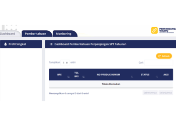 Perpanjangan SPT Tahunan Bisa Lewat DJP Online