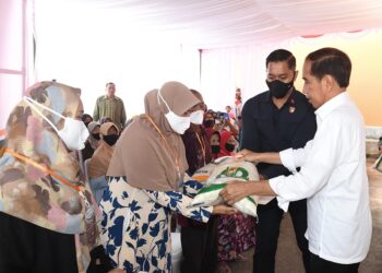Presiden Jokowi Luncurkan Penyaluran Cadangan Beras Pemerintah untuk Bantuan Pangan 2023