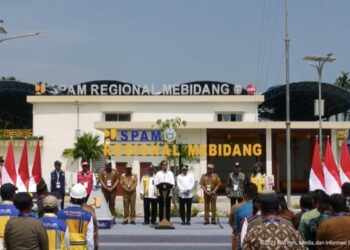 Presiden Jokowi Resmikan SPAM Regional Mebidang Siap Suplai 88.000 Rumah Tangga