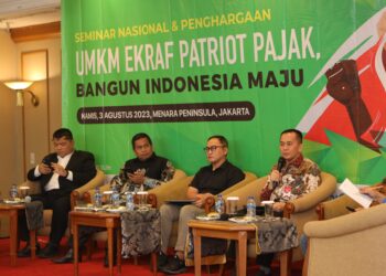 Indonesia Maju, UMKM Ekraf Jadi Patriot Pajak