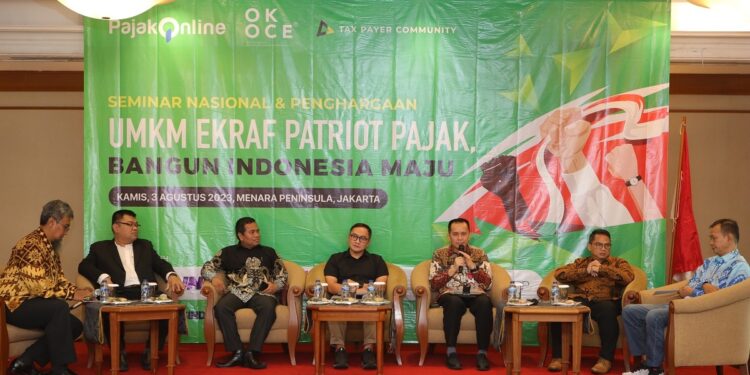 Seminar Nasional Patriot Pajak, Bangun Indonesia Maju dengan Taat Bayar Pajak