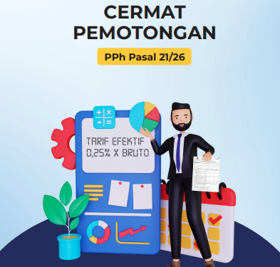 Buku Cermat Pemotongan PPh Pasal 21/26, Silakan Download