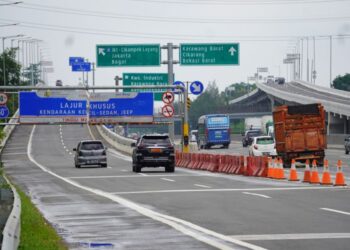 Libur Panjang, Tol Jakarta-Cikampek KM 47 Diberlakukan Contraflow
