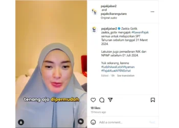 Zaskia Gotik Ajak Lapor SPT Tahunan dan Padankan NIK sebagai NPWP