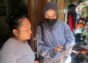 Petugas Pajak Door to Door Ajak WP Lapor SPT Tahunan