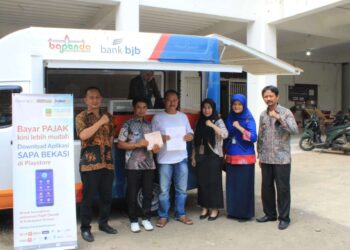 Bapenda Kabupaten Bekasi Jangkau Wajib Pajak Pakai Mobil Keliling