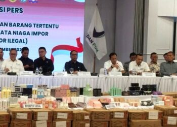 Satgas Sita Kosmetik Impor Ilegal Rp11,4 Miliar