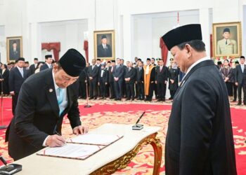 Presiden Prabowo Resmi Lantik para Penasihat Khusus, Utusan Khusus, dan Staf Khusus Presiden