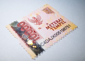 Pemerintah Sederhanakan Aturan Bea Meterai