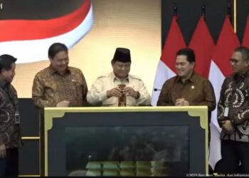 Presiden Prabowo Resmikan Bank Emas