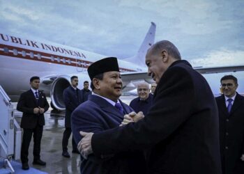 Tiba di Turki, Presiden Prabowo Disambut Presiden Erdoğan