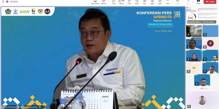 Penerimaan Pajak Kanwil DJP Banten Capai Rp21,9 Triliun hingga Akhir April 2025