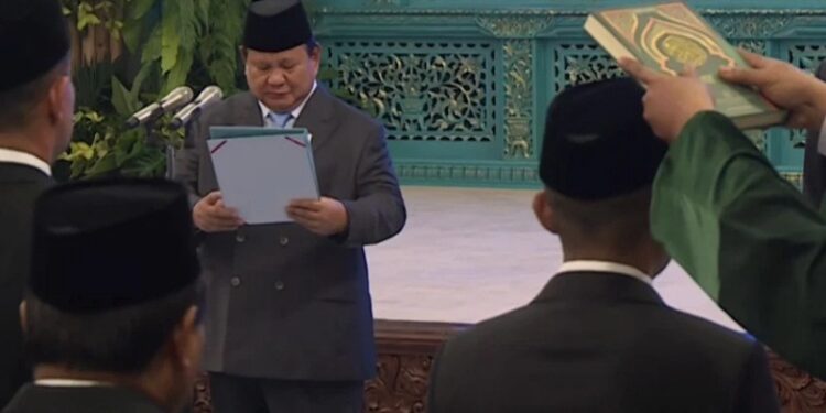 Presiden Prabowo Lantik 8 Duta Besar RI Hari Ini