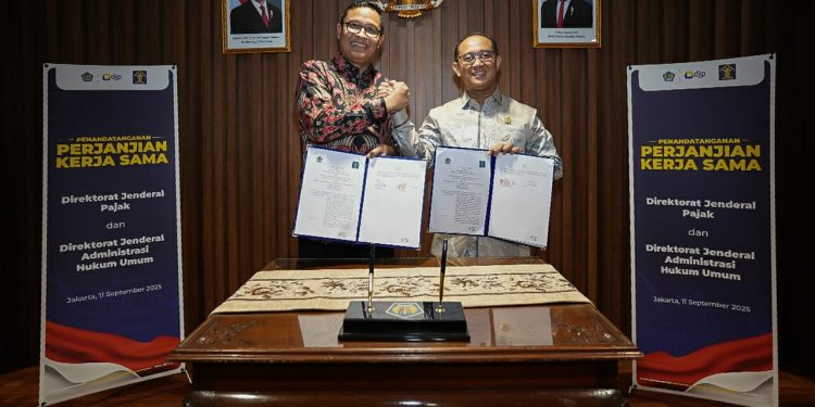 Sinergi DJP dan Ditjen AHU Hasilkan Rp896 Miliar untuk Kas Negara