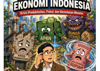 Komik: Triple Krisis Struktural Ekonomi Indonesia