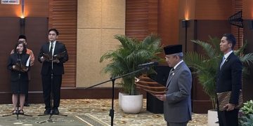 Menkeu Suahasil Lantik Pejabat Baru DJP dan Bea Cukai